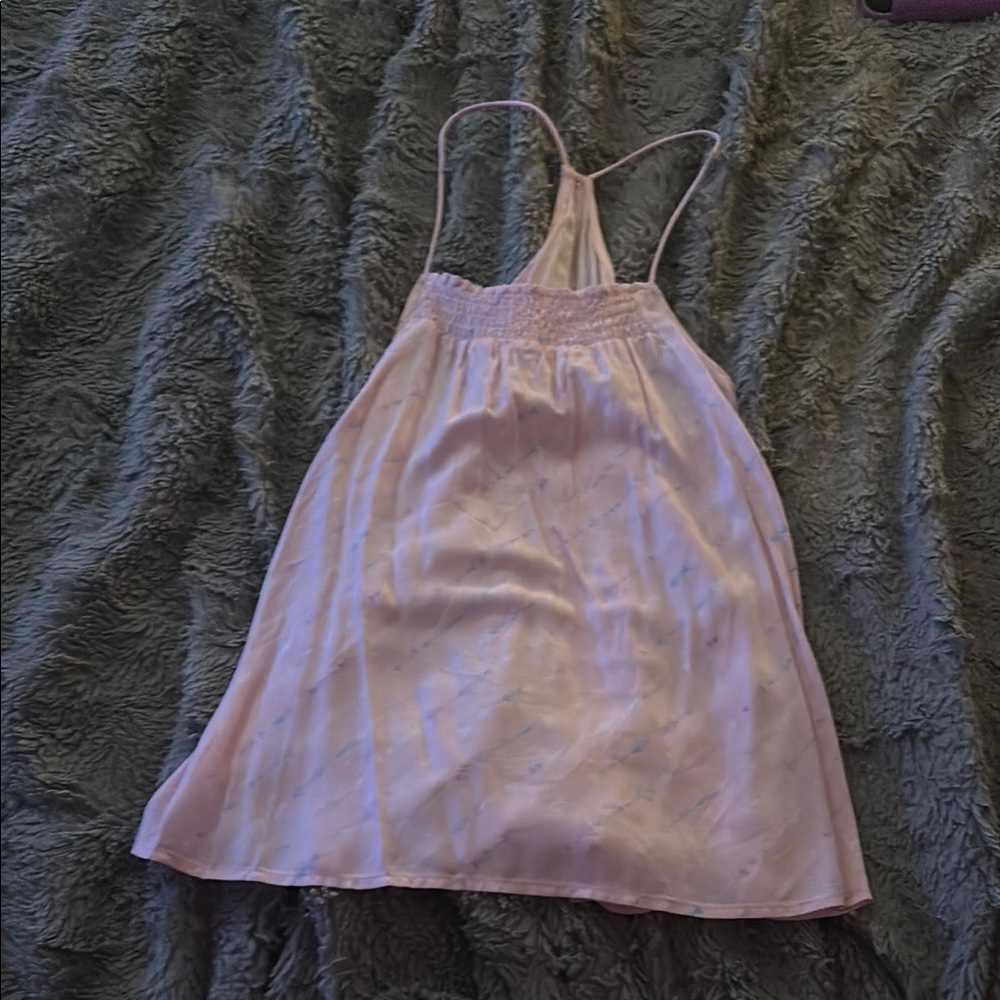 No Boundaries Pink Satin Chemise